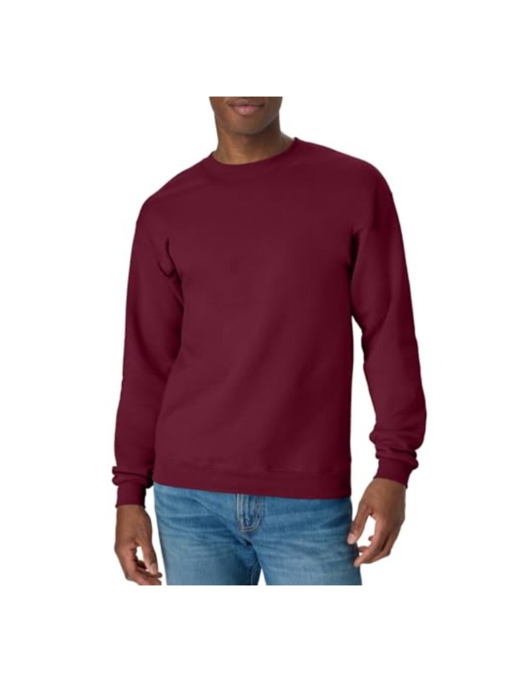 Hanes EcoSmart Fleece Crewneck Sweatshirt Pullover Long Sleeve